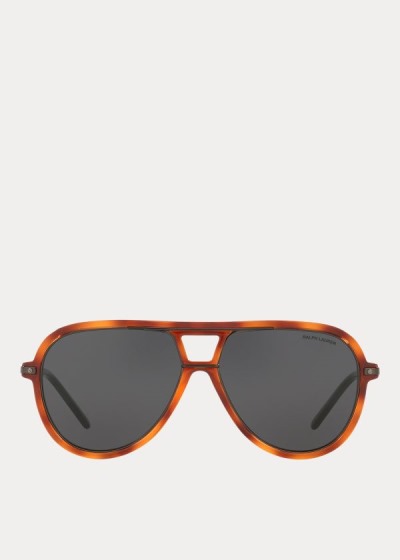 Gafas De Sol Polo Ralph Lauren Hombre Naranjas - Automotive Pilot - QDHFT5026